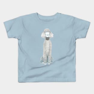 Weird poodles - don't worry, be happy Kids T-Shirt